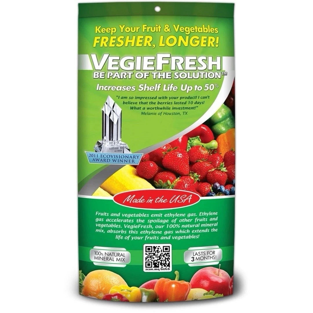 Magic Green Cleaners VegieFresh – Keep Produce Fresher Longer | Natural Ethylene Absorber. Free Shipping 19